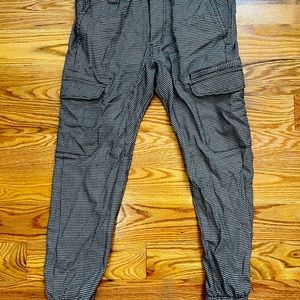 Plaid Joggers w/ Pockets